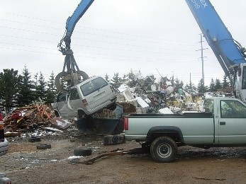 car scrap yard